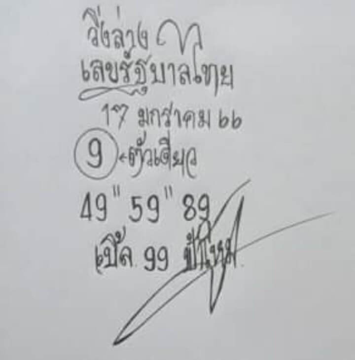 ทีเด็ดหวยฟ้าใหม่ 1-7-66