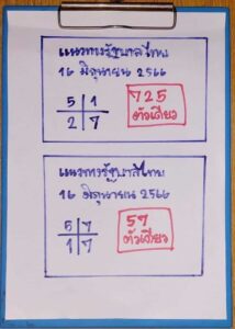 ทีเด็ดหวยเฮียนัน 1-7-66